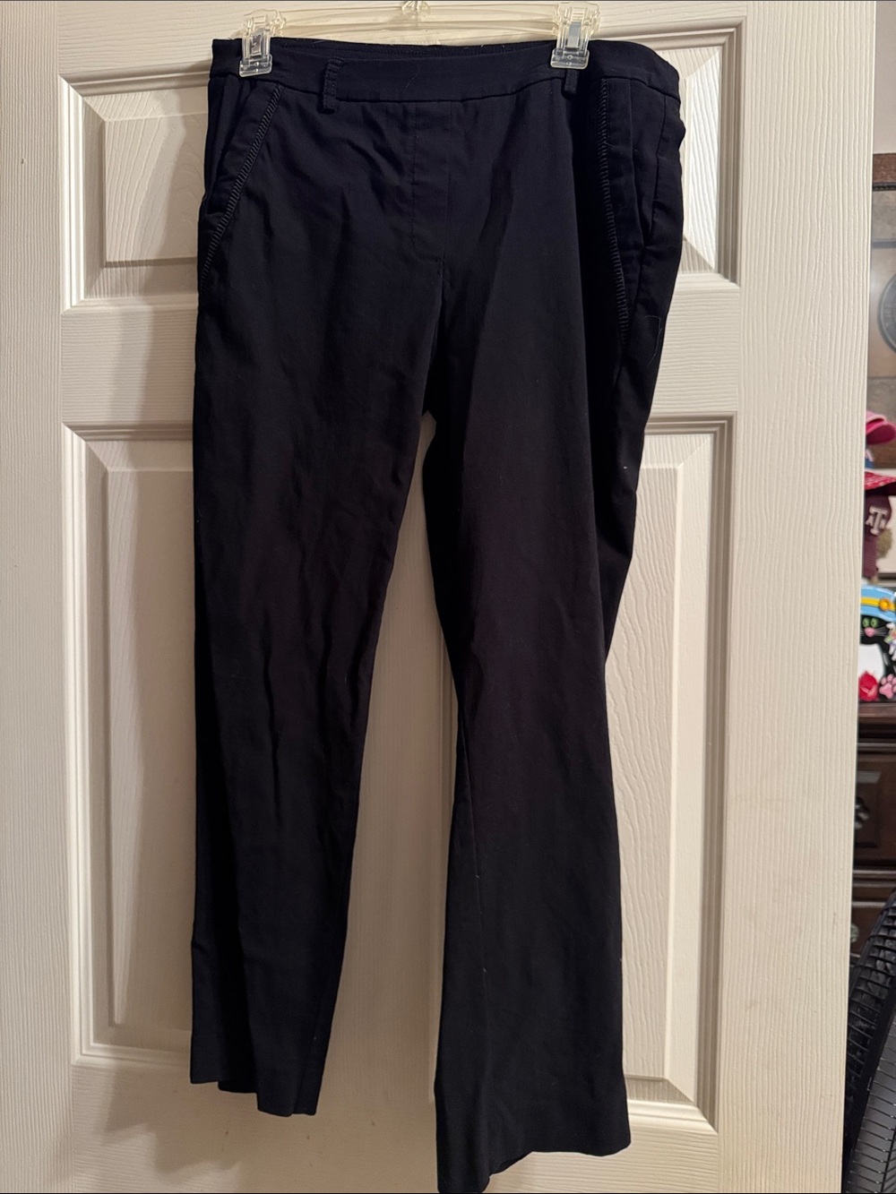 Women’s Black Dress Pants - Classic Straight Fit